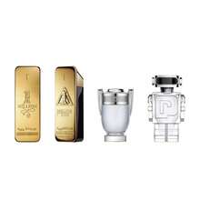 Paco Rabanne - Miniaturas Set de regalo para hombre | Contiene: Phantom EDT 5 Ml, Invictus EDT 5 Ml, 1 Million Elixir 5 Ml y 1 Million EDT 5 Ml. Frascos para coleccionistas. - Fresco - Ver 4
