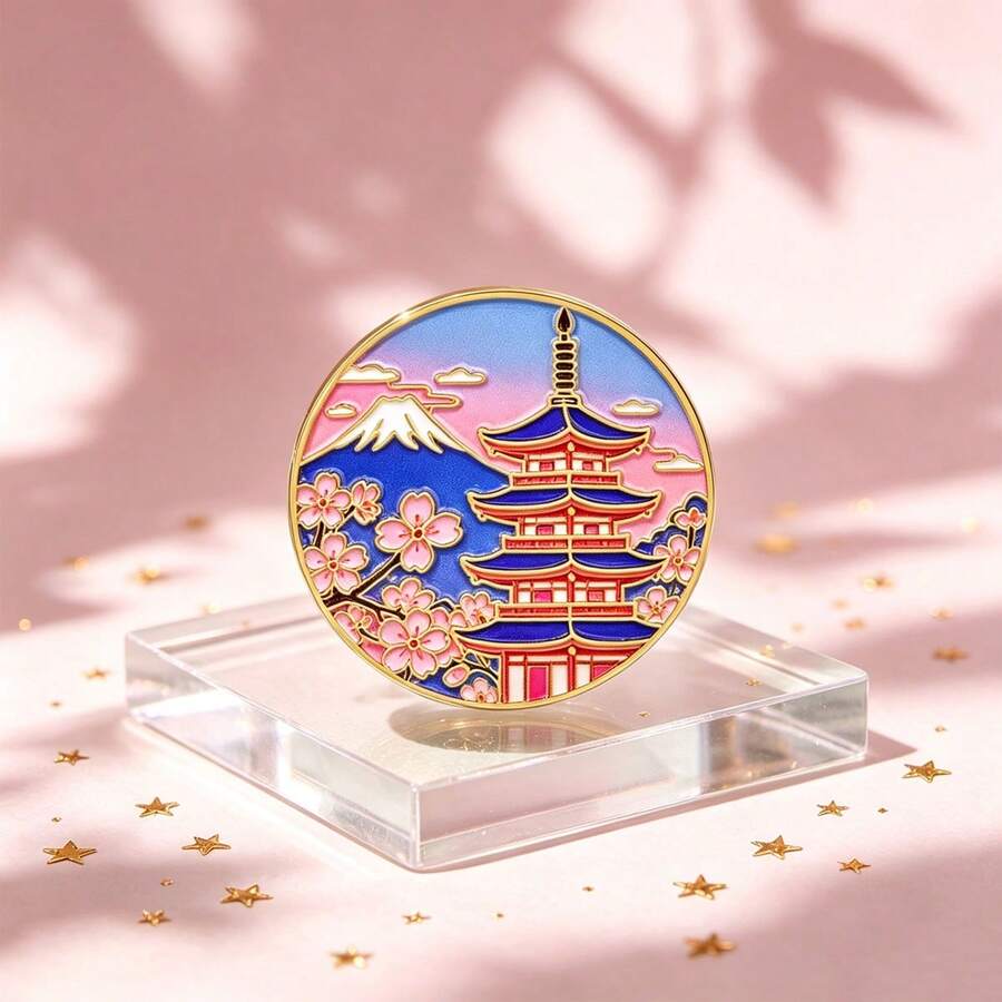 領口琺瑯徽章胸針 背包包包裝飾針酷炫裝飾 適合送給朋友的禮物