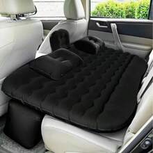 Skin-Friendly Flocked Quiet Inflatable Pad, Ultra-Light Hiking Camping Mat, Off-Road Long-Distance Self-Driving Air Bed, Patio Garden Tea Seat Mat, Non-Slip Bottom, Odorless, Home & Outdoor Dual-Use Mattress - Car Air Mattress - View 14
