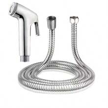 1pc Stainless Steel Shower Hose, Bathroom Shower Head Pipe, Water Heater Inlet Flexible Hose, 1.5m/2m High Density - Multicolor - View 13