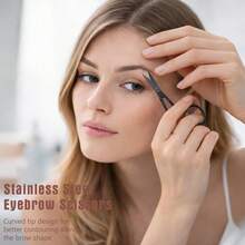 5-In-1 Eyebrow Grooming Kit With, Scissors & Tweezers - Complete Brow Trimmer Set Men And Women - 1 - View 5