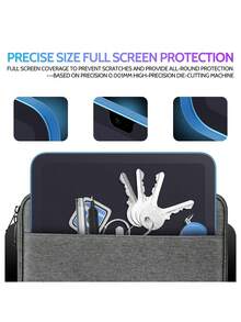 Yezodawee 1pc Paper-Feel Screen Protector Film Compatible With IPad Mini 7/4/5/6, 10/11, Pro 11/13, 2024 New Model, Drawing Paper-Feel Film Compatible With IPad, Anti-Glare Birthday Gift Home Friends Pad Screen Protector Film, Pad Accessories Waterproof Shockproof Anti-Fall Anti-Scratch Anti-Fingerprint Full Coverage - Clear - View 4