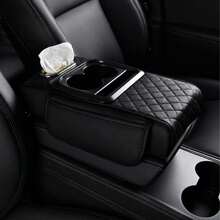 5-In-1 Car Storage Box, Car Armrest Box Heightening Pad, Center Console Armrest Box, High-End Material Ergonomic Armrest Box, Upgrade Driving Comfort, Car Interior Accessories - 5-in-1 - View 15