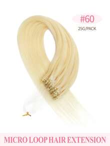 Micro Loop Real Human Hair Extensions, 18 Inch #2 Darkest Brown Silky Straight Hair For Women, 25g 25 Strands Ideal For Daily, Party & Wedding To Boost Volume & Length - Multicolor - View 35