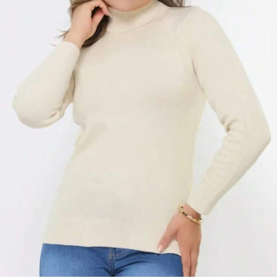 Women Sweaters - Crema - Ver 1