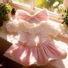 CuteKawaii Plush Doll Clothes Single Piece, Teddy Bear Rabbit Plush Doll Set, Lace Ruffle Skirt Doll Clothing Accessories, Plush Doll Doll Dress-Up Outfit, Suitable For Bear Doll, Rabbit Doll, Plush Rabbit - Multi-color - Doll Clothes - View 12