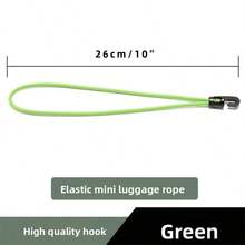 10 buah Tali Pengikat Kargo Lateks 4MM dengan Pengait, Tali Bungee Elastis Pipih untuk Sepeda Motor, Sepeda Listrik, Berkemah, RV, Perjalanan, Bagasi, Koper, Aksesoris Kursi Roda, Paracord - tali elastis - View 11