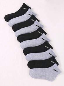 10/20 Pairs Multi Pack Mid-Calf Socks, Soft Sports Running Socks, Fall Back To School Essential Athletic Outdoor Travel Socks - Multicolor - View 1