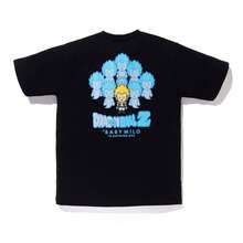 B.APE TEE Dark Matte Camo A.Pe Head Relaxed Top Sommer Outdoor Activity Cotton Shirts - Black - View 10