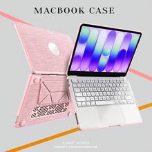 2026新款筆電保護殼,相容Macbook Neo A3404 A18 Pro 14 14.2 M1 M2 M3 M4 M5 Air 13 15 2025 Pro 16 16.2,對應原廠配色,三防防刮耐磨,霓虹色易安裝超強保護殼,防撞擊,附金屬支架 - 查看 4