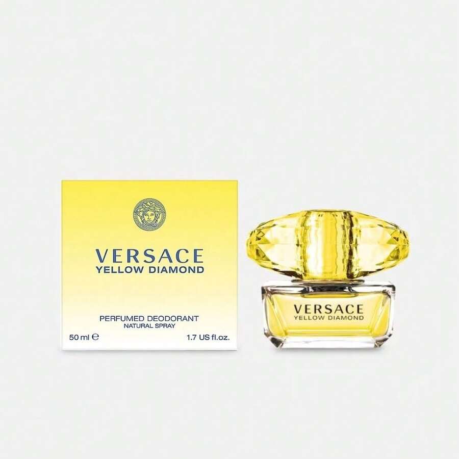 Versace Yellow Diamond Eau de Toilette 50 Ml. - Colonia para mujer  Ideal para uso de día. - Floral - Ver 1