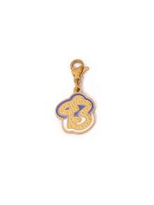 1pc Stainless Steel Enamel Initial Letter Pendant With Lobster Clasp 18K Gold Plated Letter Charms For DIY Jewelry Making Accessories - Pendant - View 24