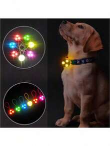 Pet Night Anti-Lost Glowing Pendant, Outdoor Backpack Light, Silicone LED Night Running Warning Light, Night Cycling Camping Rope Light, Travel Gear - Multicolor - View 5