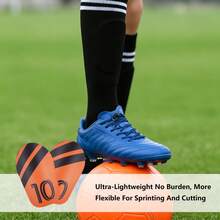 1 Pair Shin Guards, Suitable For Outdoor Training, New Upgraded Larger Football Shin Pads, Football Match Equipment, Leg Protection For Male And Female Athletes On The Field - Multicolor - View 4