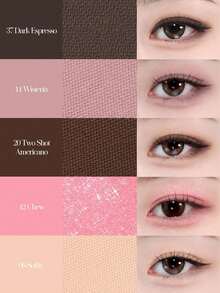 HOLIKA HOLIKA My Favorite Piece Shadow 42 CHEW，輕盈配方，滑順壓製，持久顯色，口袋尺寸，手指塗抹，不卡紋，隨身補妝，旅行必備，消腫效果，5分鐘快速妝容，K-Beauty，韓系彩妝，1.8g/0.06oz - 42 CHEW - 查看 6
