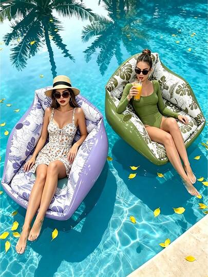 Sofá flotante de agua, flotador de malla para piscina, tumbona de malla de PVC reforzada, hamaca de agua, flotador de tumbona para piscina para fiesta de piscina, lago, playa, entretenimiento de verano, flotador de piscina para mujeres, hombres, adolescentes, flotador de piscina para el 4 de julio Día de la Independencia