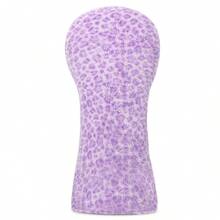 1pc Purple Plush Leopard Print Golf Club Head Cover, Suitable For Driver, Fairway Wood And Hybrid Clubs, Unisex Design, Durable And Stylish Golf Club Protection Cover - Multicolor - View 14