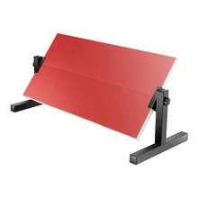66cm Table Tennis Rebound Board With Support Stand, Red Ping Pong Return Panel, Solo Self-Training Equipment For Single Player Indoor Hitting And Table Tennis Skill Practice - Red and Black - View 11