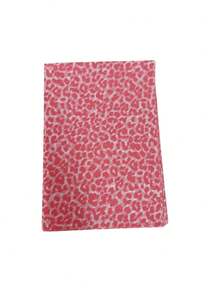10pcs Leopard Print Gift Wrapping Paper - Pink - View 6