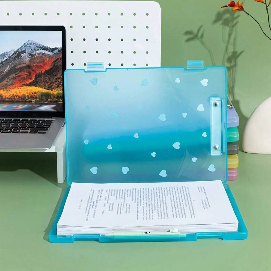 Kids File Jackets & File Pockets - Blue - View 1