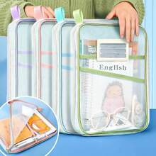 Kids File Jackets & File Pockets - Rose Red - View 2