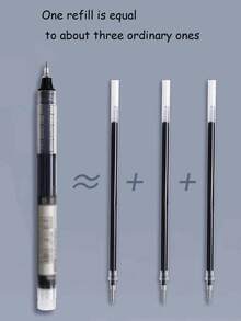 10支裝 0.5mm 針管式凝膠墨水筆 直液體圓珠筆 彩色文具 學校辦公書寫文具 - 多色 - 查看 5