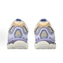 ASICS Gel-NYC Sneakers - Authentic Unisex Retro Lifestyle Running Shoes | Viral 2026 Sportstyle Urban Trainers | Premium Gel Technology Cushioning | Durable Suede & Mesh Performance Footwear | Classic Comfort Daily Sneakers - 灰紫色 - 查看 4