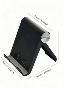 Foldable Portable Phone Stand, ABS Desktop Holder, Adjustable Angle Universal Stand, Multi-Angle Foldable Desktop Support, Compact Lightweight Pocket-Sized Design, Suitable For All Smartphones And Tablets, Stable Non-Slip Desktop Storage, Essential For Office, Home And Daily Use, Portable Travel Desktop Phone Stand Accessory - Multicolor - View 8