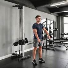 Sportnow Strength Training Free Weight Rack - Black - View 9