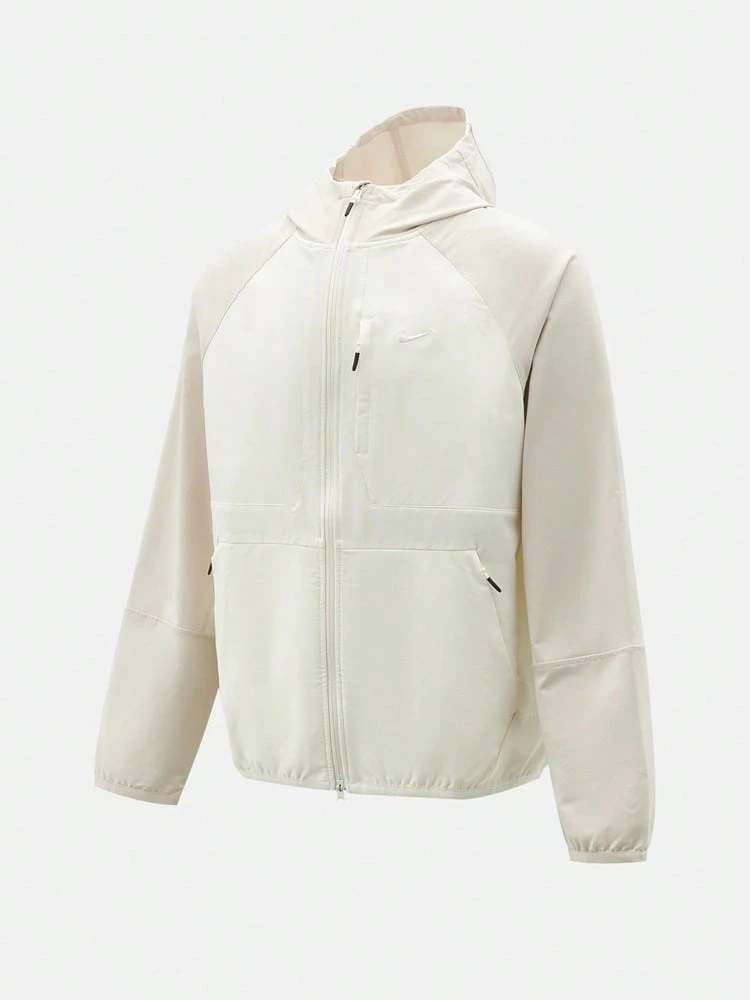 Nike Men's AS M NK RPL UNLIMITED UTILITY Jacket Woven Hooded Outerwear IM3614-104 - Beige - View 1