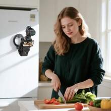 Magnetic Mount Compatible With OSMO Pocket 4/4P | With 1/4" Cold Shoe Mount, Metal Ring Multi-Function Expansion Frame, Suitable For Vlog, Fitness, Travel And Metal Surface Pocket4 Handle Grip Accessory - View 8