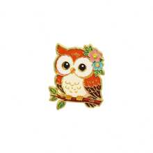 1/9pcs Cute Cartoon Colorful Bird Lapel Enamel Pins And Brooches Badge Pins For Backpacks Bags Backpack Cool Decoration Friend For Gift - Multicolor - View 18