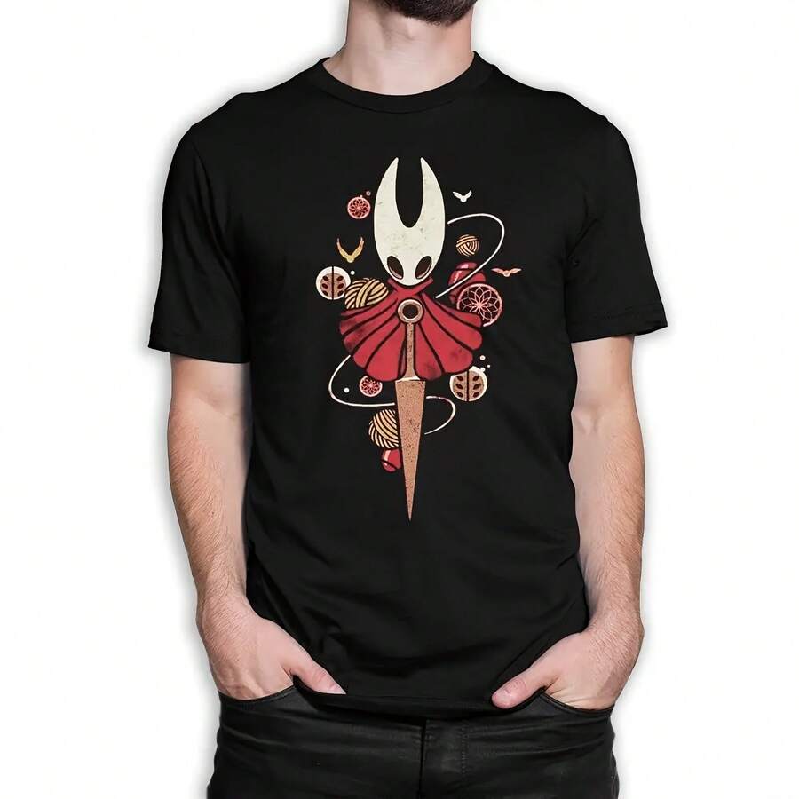 Hollow Knight Silksong T Shirt Sizes Cotton Wra 126 - 款式 - 查看 1