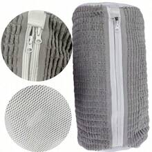 3pcs/1pc Double-Layer Shoe Washing Bag Double Zipper Partition Design Washing Machine Specific Shoe Bag Reusable Suitable For Cleaning Shoes It Can Also Be Used As A Shoe Storage Bag For Travel And Home Back-To-School Essentials - View 13