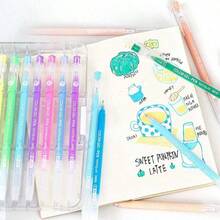 Languo 45/72/99/144 Colors Fluorescent Gel Pen Set, 0.6mm Fine Tip Marker Pens, Suitable For Drawing, Coloring And Professional Art Use, Comes With Plastic Box Acrylic Storage Box, Easy To Collect, Flexible User Experience - Sets - View 8