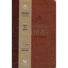 Biblia RV1960 obsequios y premios cafe Imitacion piel Tamaño Manual 11 Puntos - Libro único - Ver 1
