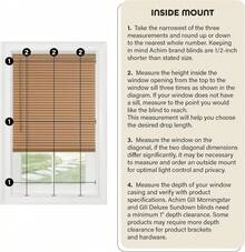 Cordless Light Filtering Mini Blind - 23 Inch Width, 72 Inch Length, 1" Slat Size - Black - Cordless GII Morningstar Horizontal Windows Blinds - 23W X 72H - View 4