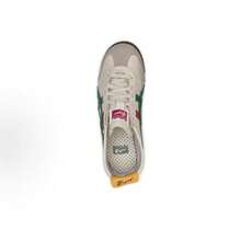 Asics Authentic Onitsuka Tiger Mexico 66 Leather Sneakers - White/Blue/Red Classic Low-Top | Premium Japanese Heritage Footwear | Slim-Profile Lightweight Trainers - 橄欖綠 - 查看 6