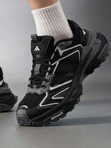 Adidas XLG STORM EDGE Comfortable Non-Slip Chunky Sneakers Unisex Black - Black - View 1