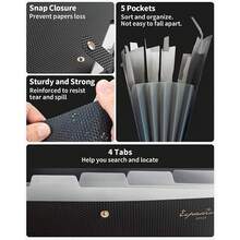 Kids File Jackets & File Pockets - Green - View 5