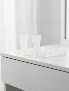 Haus Hana 10件組 10ml/30ml 可重複填充空瓶附旋蓋 化妝品容器，適用乳液、沐浴露、洗髮精、清潔乳、乳霜等，旅行配件，噴霧瓶，迷你香水瓶 - 無色 - 查看 1