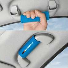 Car Plush Roof Door Handle Protective Cover Car Armrest Cover Car Door Handle Protector Suitable For All Models - A - View 4