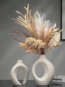2pcs/Set Bohemian Style Vases, Room Decoration, Suitable For Any Style Scene Decoration, Photography Decoration - Multicolor - View 6