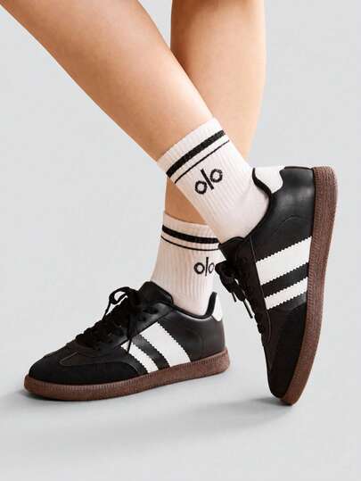 TCVC Women's Casual Colorblock Training Sneakers, Versatile Comfortable Sports Shoes For Daily Wear