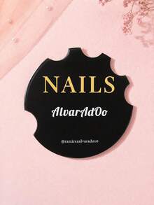 Customizable Acrylic Nail Photo Palette, Nail Tech Photo Prop For Nail Art And Selfies, Nail Custom Logo, Nail Hand Symbol, Reusable, Aesthetic, Mom, Friends, For Mother's Day, For Birthdays, For Weddings, Photography Background, Personalized Gift - Multicolor - View 23