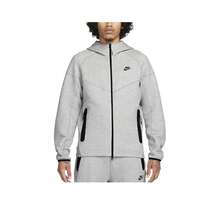 Nike Sportswear Solid Color Logo Hoodie Jacket Men's Dark Gray - 灰色 - 查看 3