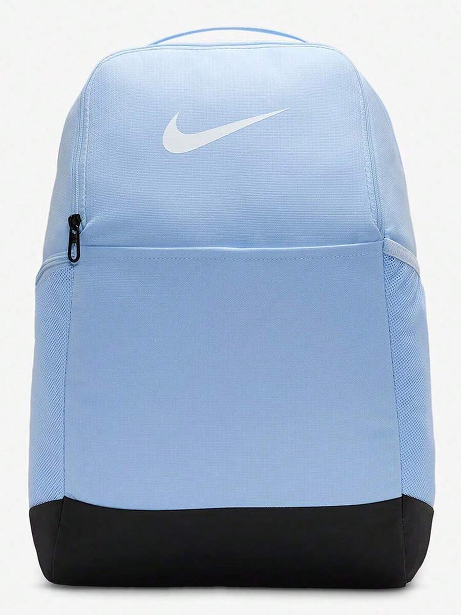 Nike Unisex Backpack New Sports Bag Student School Bag Commuter Bag Laptop Bag DH7709-441 MISC - Sky Blue - View 1