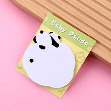 1 Pack 30 Sheets Creative Cartoon Cute Panda Design Sticky Notes, Removable Memo Pad, Suitable For Office And School Supplies, Cute Animal Stationery - one-size - View 16