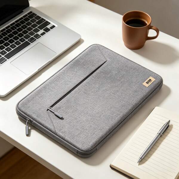 15 Inch Laptop Sleeve, Ultra Slim Waterproof Notebook Case, Lightweight Shockproof Computer Inner Bag For Travel/Commute, Fits /HP, Soft Plush Lining