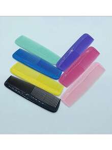 20/10/5pcs Anti-Static Chemical Heat-Resistant Combs, Styling Combs, Fine-Tooth Hair Combs, Suitable For All Hair Types, Pocket Combs, Hairdressing Combs - Black - View 4